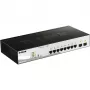 D-Link DGS-1210-10P valdomas L2 gigabito Ethernet (10/100/1000) Power over Ethernet (PoE) 1U juodas