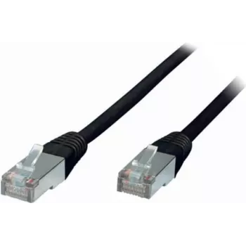 Tinklo kabelis S/CONN Cat5e 1 m, F/UTP (FTP), RJ-45 – RJ-45, 1 Gbit/s, juodas