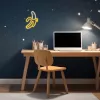 Dekoratyvinė neoninė šviesa MANTA SNL01WHT – ryškus spalvingas dizainas, montuojama ant sienos