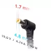 Akyga AK-ND-08 įkroviklis HP nešiojamiesiems kompiuteriams, 90 W, 19 V / 4,74 A, 4,8 x 1,7 mm