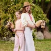 Žirgas ant lazdos HOPPIHORSE Hobby Horse A3 smėlio spalvos