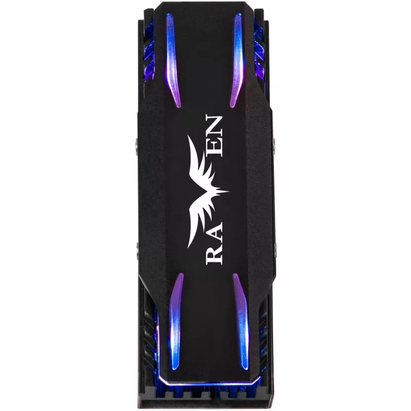 M.2 SSD aušinimo komplektas SILVERSTONE SST-TP03-ARGB su ARGB palaikymu