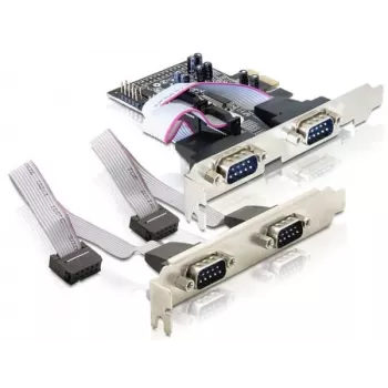 DeLOCK 89178 PCI Express serijinė kortelė su 4 RS-232 prievadais