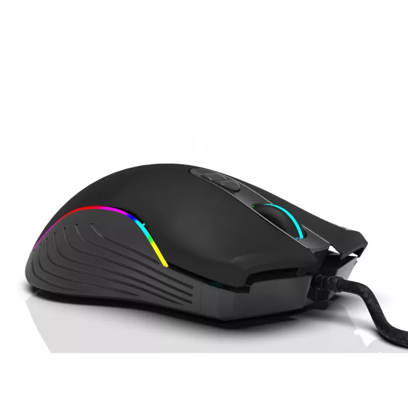 INCA Gaming Mouse IMG-GT15 4800 DPI. RGB. 7 mygtukai. USB. Mažmeninė pakuotė