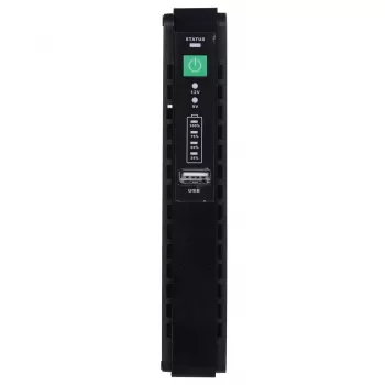 MPL Power RouterUPS-30-PoE 30 W, 100–240 V, 160×105×28 mm, juodas