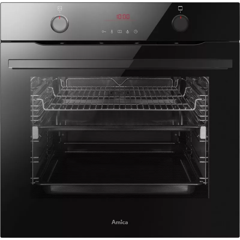 Orkaitė Amica ED47637BA+ X-TYPE STEAM 77 L 3600 W A+ Juoda