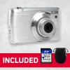 Agfa Photo DC8200 Sidabrinis + Dėklas + SD kortelė 16GB