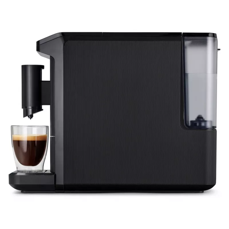 Espresso aparatas Tchibo Esperto Mini juodas – kompaktiškas namų espreso ruošimo įrenginys
