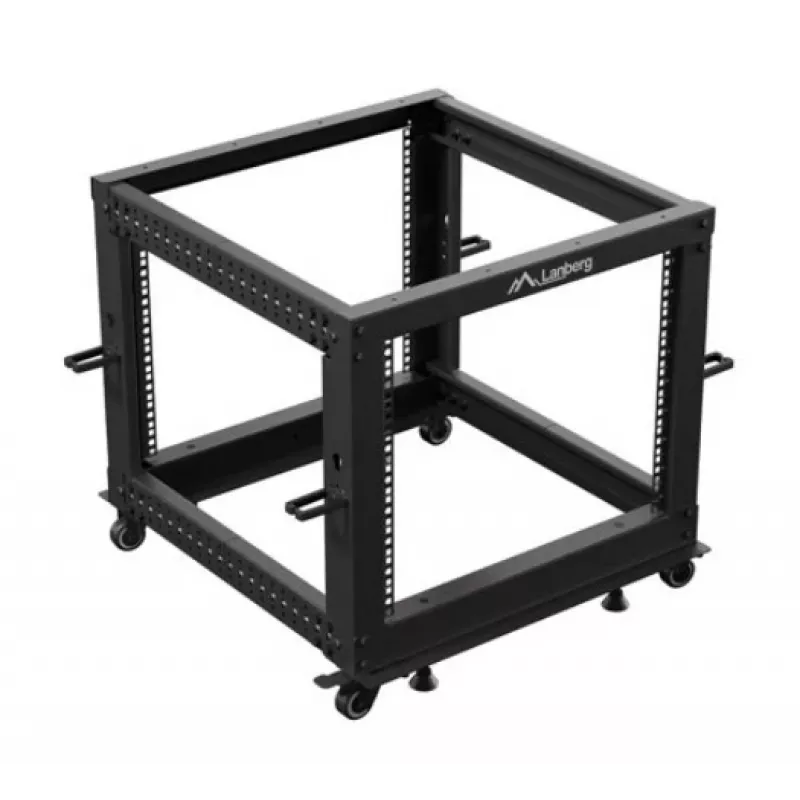 Atviras 19 inch stovas LANBERG OR01-6109-B 9U 600x600 mm