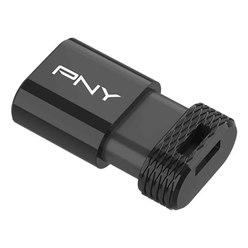 USB atmintukas PNY Elite-X 256 GB USB Type-C 3.2 Gen 1 (skaitymas 200 MB/s, rašymas 100 MB/s) Juodas