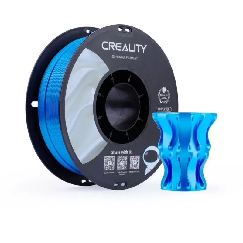 3D spausdinimo medžiaga Creality 3D 3301120006 Silk Blue 1 kg 1,75 mm