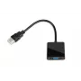 iBox IAHV01 HDMI į VGA keitiklis, juodas