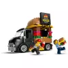 LEGO City Burger Van Maistas Automobilyje Statybos Rinkinys 5+ Metų Vaikams ir Mergaitėms Žaislinis Maisto Sunkvežimis Virtuvės Žaidimų Rinkinys su Pardavėjo Minifigūra ir Aksesuarais