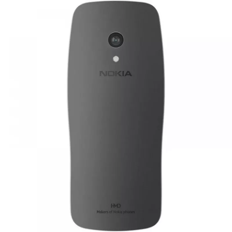 Nokia 3210 4G (2024) (TA-1618) | Grunge Black | 2,4 colio TFT ekranas | 128 MB atmintis | 64 MB RAM | Dual SIM | Bluetooth 5.0 | 2 MP pagrindinė kamera