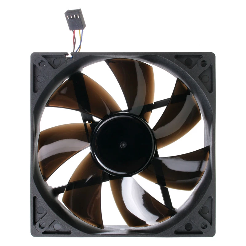 Kompiuterio korpuso ventiliatorius NoiseBlocker BlackSilentPro PLPS 120 mm, 1500 aps./min., 100 m³/h, 4,5 V, juodas