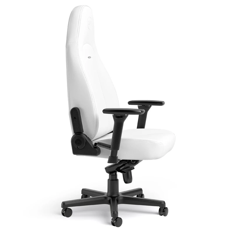 Biuro kėdė noblechairs NBL-ICN-PU-WED paminkštinta sėdynė paminkštintas atlošas balta