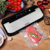 Gastroback Design Basic vakuuminis pakuotuvas 800 mbar juodas nerūdijantis plienas