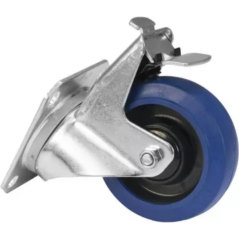 Ratukas Roadinger RD-100B 100 mm mėlynas su stabdžiu