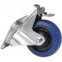 Ratukas Roadinger RD-100B 100 mm mėlynas su stabdžiu