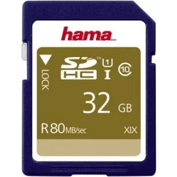 Hama 32 GB SDHC UHS-I Class 10 atminties kortelė 00124135