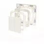 Shelly BLU Wall Switch 4 belaidis Bluetooth jungiklis 4 mygtukai plastmasinis dramblio kaulo spalvos