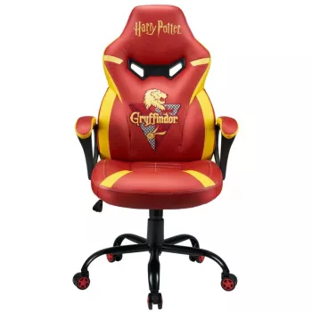 Žaidimų kėdė Subsonic Junior Gryffindor, apmušta, paminkštinta, oranžinė-raudona