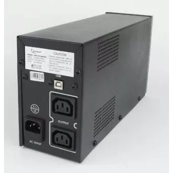 Gembird UPS-PC-850AP nepertraukiamo maitinimo šaltinis (UPS) Line-Interactive 0,85 kVA 520 W 4 AC išvadai