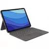 Dėklas su klaviatūra Logitech Combo Touch US iPad Pro 11 1,2,3 gen pilka