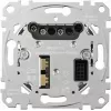 Dimmeris įmontuojamas Merten MEG5171-0000, metalinis, 220–230 V AC, 50–60 Hz, varžinė apkrova iki 420 W