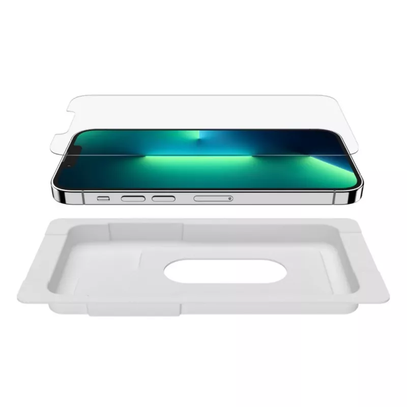 Apsauginis stiklas Belkin OVA069zz, grūdintas, Apple iPhone 13 / iPhone 13 Pro
