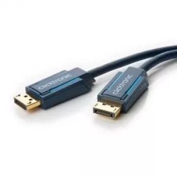 ClickTronic CLICK C DisplayPort kabelis - DisplayPort (M) į DisplayPort (M) - 2 m - Dviguba izoliacija - 4K palaikymas