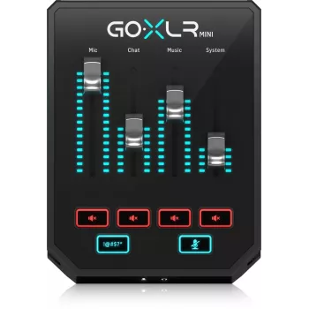 TC Helicon Go XLR Mini – garso maišytuvas ir garso sąsaja