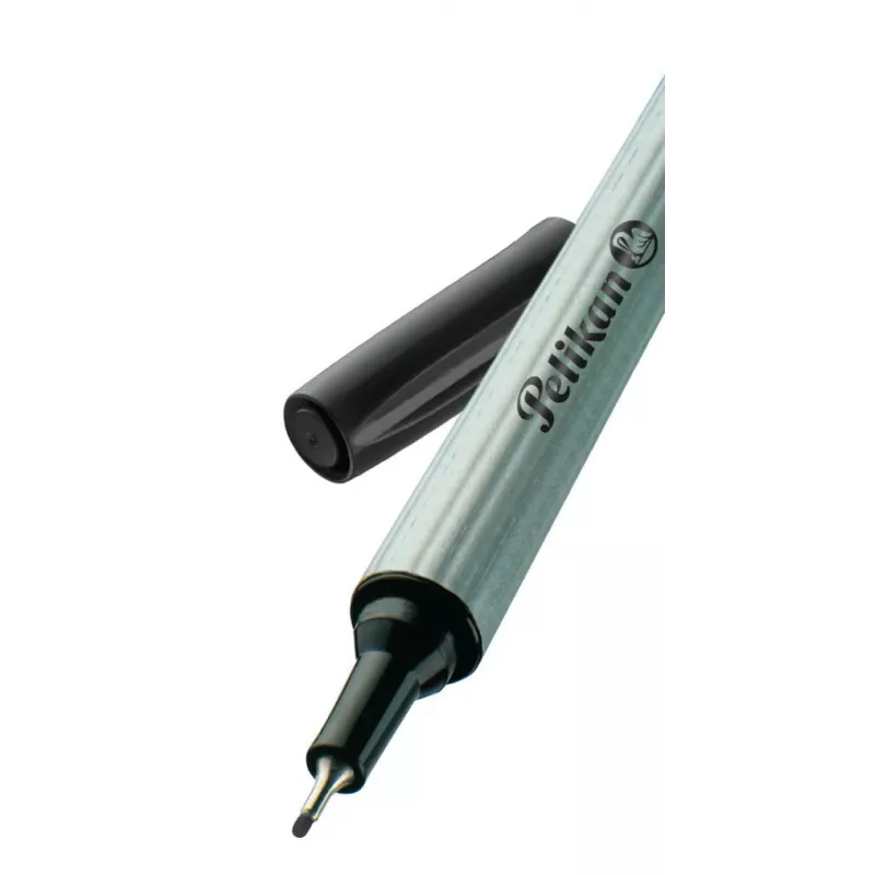 Pelikan Fineliner 96 Fine 0,4 mm juoda, mėlyna, raudona, 3 vnt.