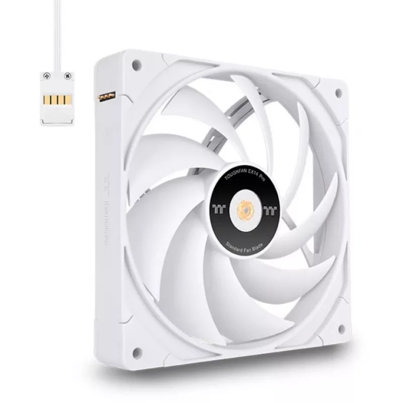 Thermaltake TOUGHFAN EX14 Pro 140 mm Baltas 3 vnt. pakuotė