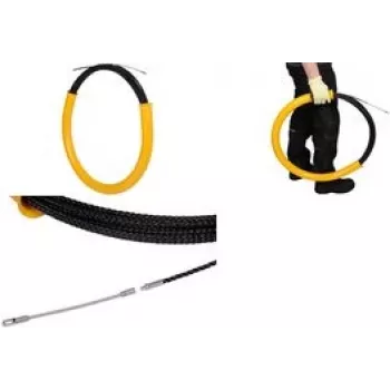 Juostinis kabelių traukimo diržas c.k tools 495056 — 30 m ilgio, 6 mm skersmens