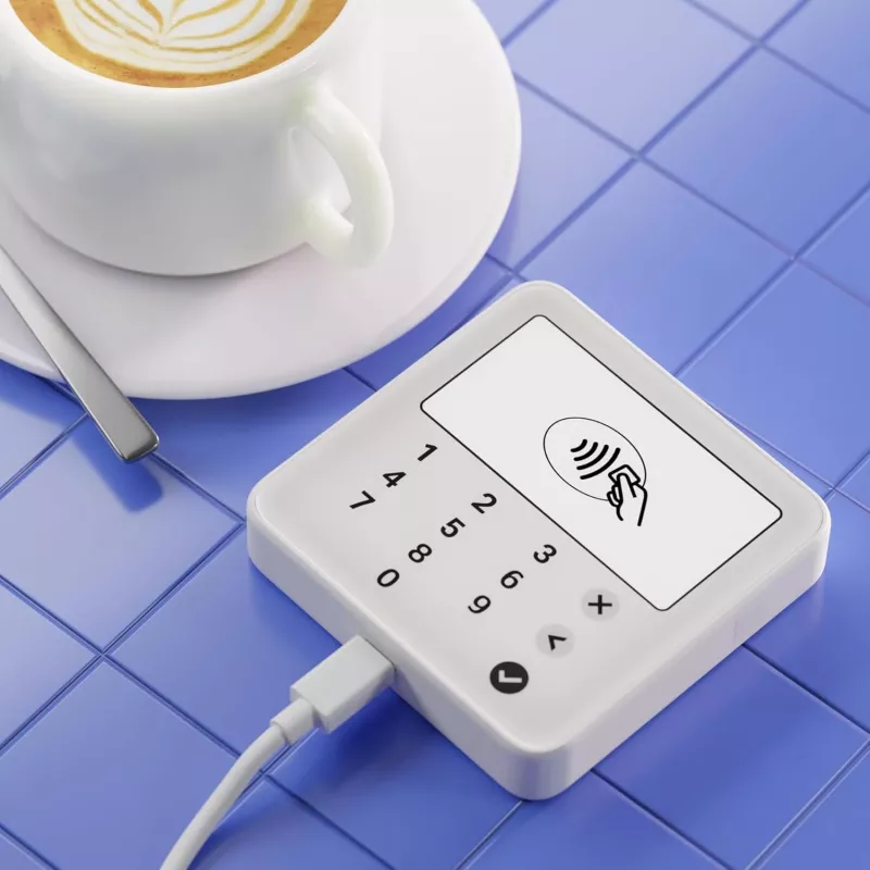 Kortelių skaitytuvas SumUp RDR-SUL-010 – bekontaktis (NFC) ir lustinis (EMV) mokėjimas