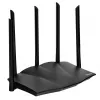 Tenda TX12 PRO belaidis maršrutizatorius Fast Ethernet dviejų juostų (2,4 GHz / 5 GHz) Juodas