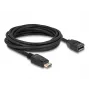 DeLOCK DisplayPort 1.2 prailginimo laidas 4K 60 Hz 5 m