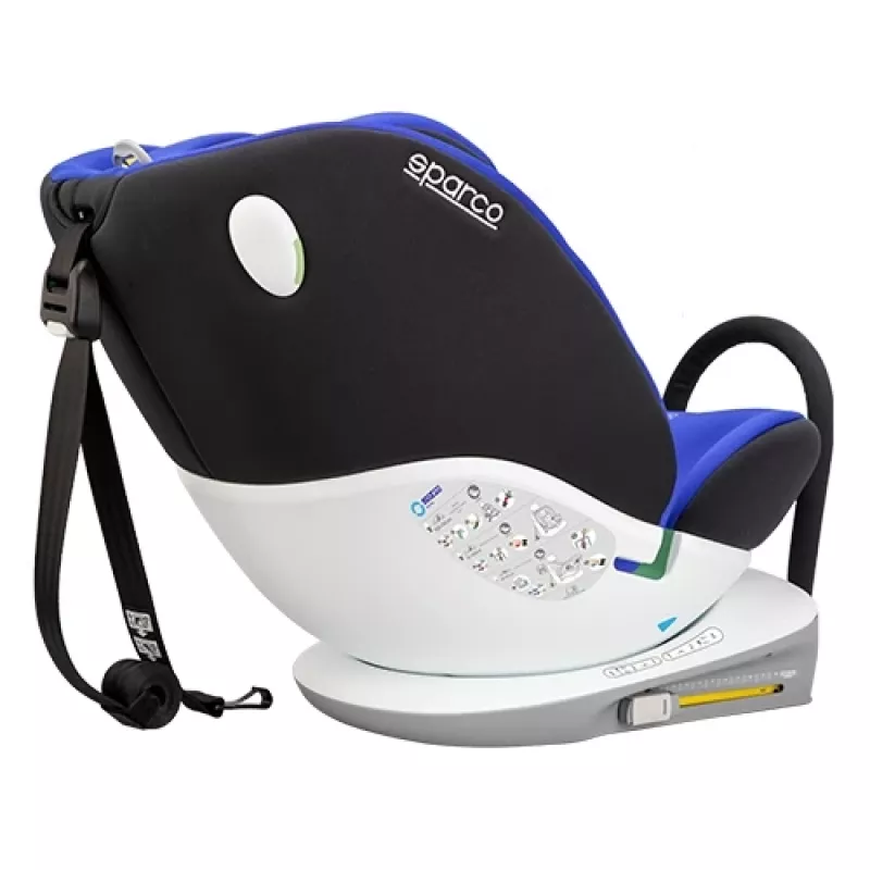 Automobilinė vaiko kėdutė Sparco SK3000 pilka SK3000I_GR vaikams nuo 40 iki 150 cm