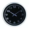 NeXtime Blacky 2953 sieninis laikrodis, juodas, Ø 25 cm