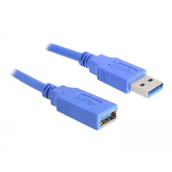 USB ilginimo laidas DeLOCK USB 3.0-A M/F 1 m