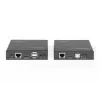 Digitus 4K HDMI HDBaseT™ 2.0 KVM prailgintuvo rinkinys, 100 m