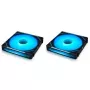 LIAN LI UNI FAN SL-INF 140 ARGB Reverse Blade PWM 4 rinkinys, juoda