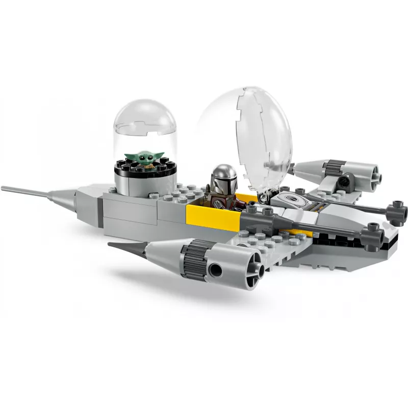 LEGO Star Wars rinkinys 75410 N-1 žvaigždžių naikintuvas, 92 detalės, minifigūrėlės Mando ir Grogu