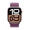 Apple Watch Series 10 GPS 42 mm rožinio aukso aliuminio korpusas su slyvų sportine kilpa