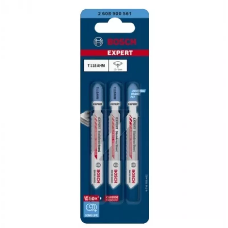 Pjūklelio geležtė Bosch 2 608 900 561 karbidinė 3 vnt.