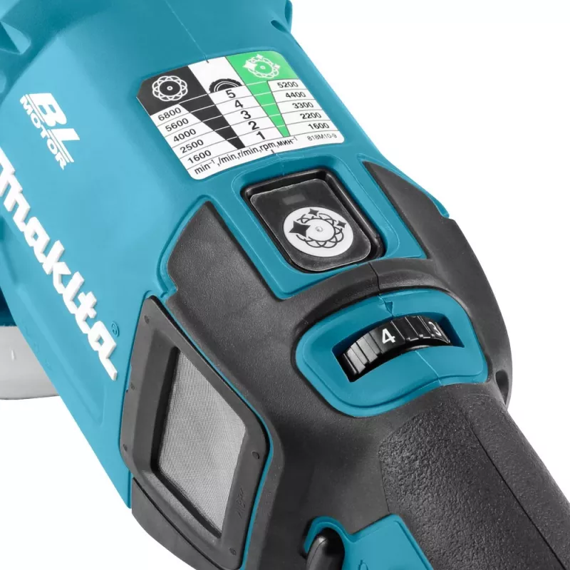 Makita DPO600Z belaidė poliravimo mašina, 18 V, 150 mm