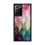 Apsauginis dėklas iKins Samsung Galaxy Note 20 Ultra – vandens gėlių raštas, juodas