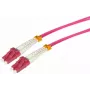 Tecline LWL Patch Cable HD, 50/125 µm, daugiamodė, OM4 skaidula, LC Duplex kištukas / SC Duplex kištukas, alyvinė, 3,0 m (798LS03)