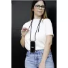 Dėklas Coros LOO005 iPhone XS Max 16,5 cm (6,5 colių) Juodas Peršviečiamas
